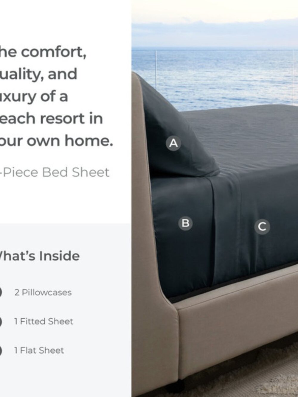 Resort Bamboo Bed Sheets Made of Viscose from Bamboo